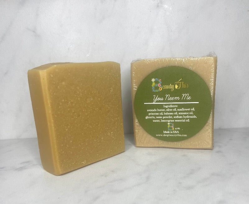 natural body soap