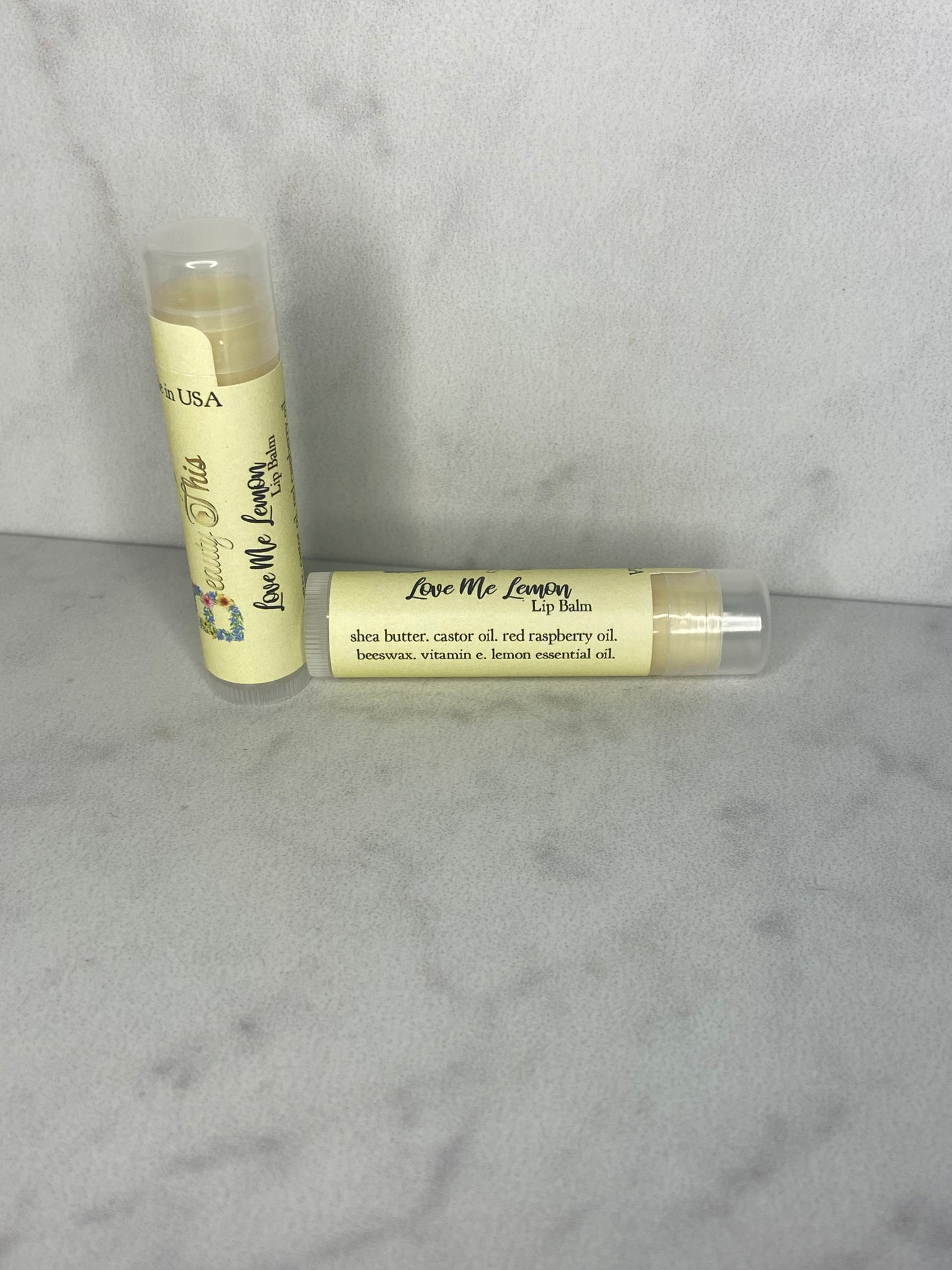 Love Me Lemon Lip Balm