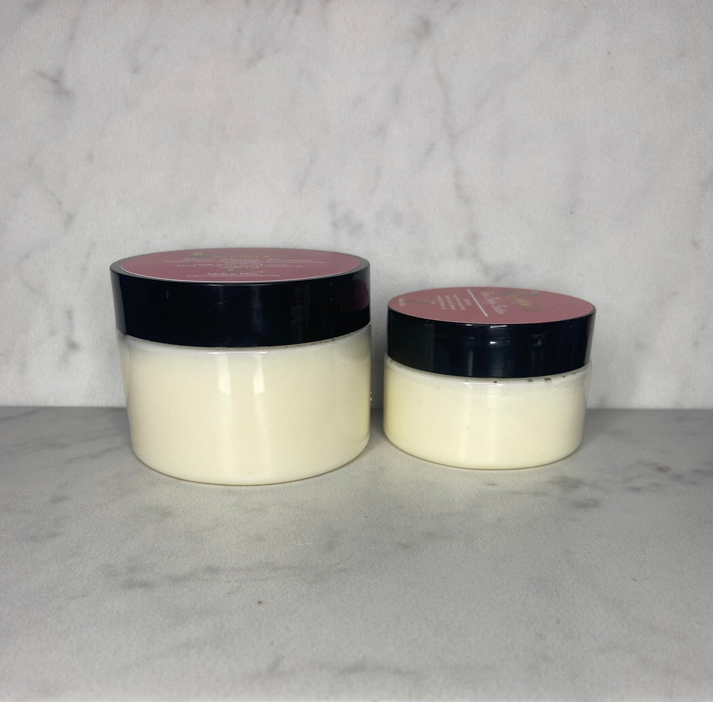 Side view of Rose Body Butter